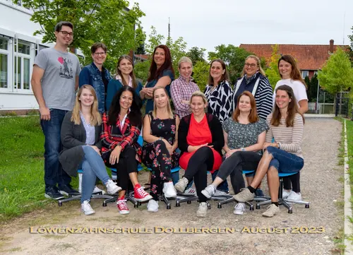 Kollegium der Löwenzahnschule Dollbergen - August 2023